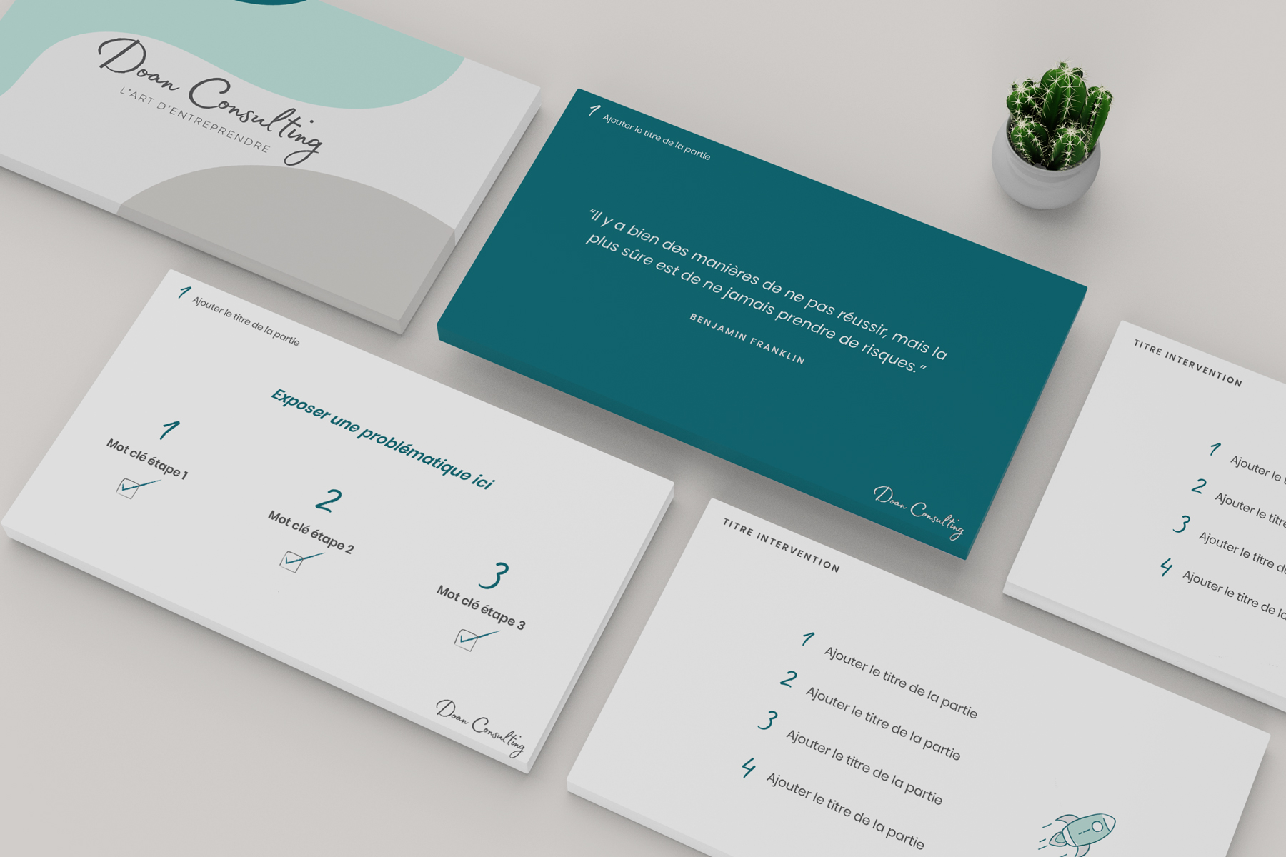 Prez-PPT Présentation Powerpoint pour Doan Consulting