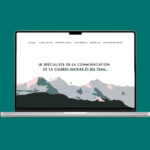 Homepage du site e-commerce BideanTrail